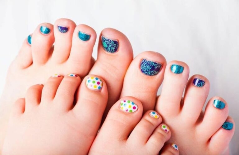 Kid’s Manicure and Pedicure